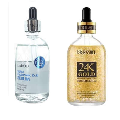 LAIKOU SERUM HIALURONICO ESCENCIA DE CARACOL + DR RASHEL SERUM 24K GOLD