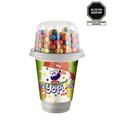 LAIVE ALIMENTO LACTEO YOPI MIX BOLITAS DE COLOR 100G