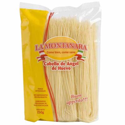 LA MONTANARA - FIDEOS CABELLO DE ANGEL DE HUEVO BOLSA 250G