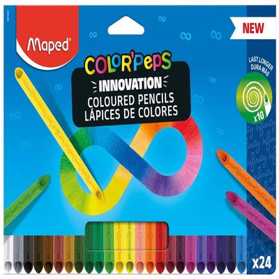 MAPED MARCADOR LAPICES INFINITY 24 UNIDADES