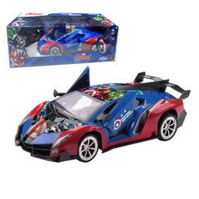 MARVEL CARRO DE VELOCIDAD CON CONTROL REMOTO AVENGERS YY-28A