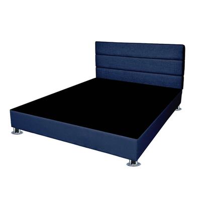 MAVISAC - PACK DE CABECERA ABRAHAM + TARIMA PLAZA Y MEDIA COLOR AZUL NOCHE