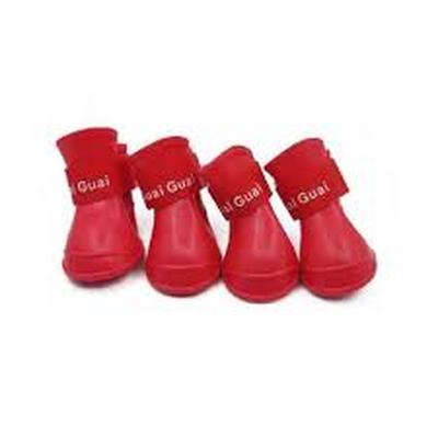 MIA&OSHI PET BOUTIQUE - ZAPATOS DE SILICONA PARA MASCOTAS PERROS TALLA M
