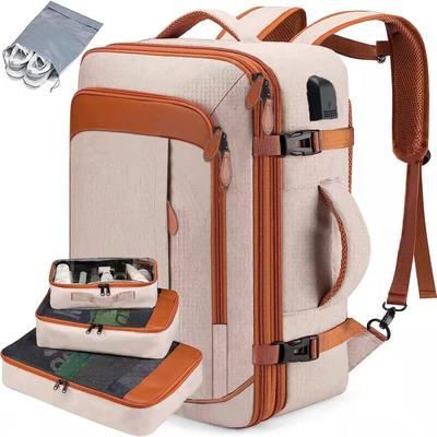 MOCHILA DE VIAJE GRANDES DE 50 L CON 3 CUBOS DE EMBALAJE PARA HOMBRES Y MUJERES 8092