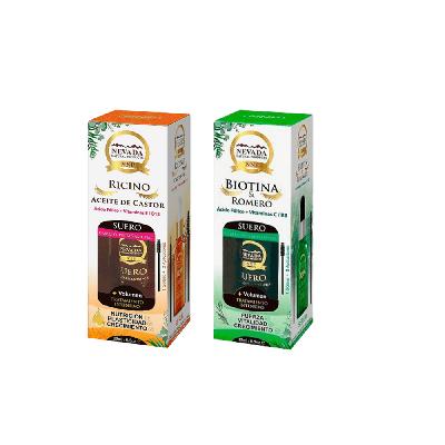 NEVADA NATURAL PRODUCTS BIOTINA Y ROMERO + RICINO ACEITE DE CASTOR 15ML