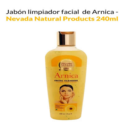 NEVADA NATURAL PRODUCTS JABON FACIAL PRODUCTS LIMPIADOR ARNICA 240 ML