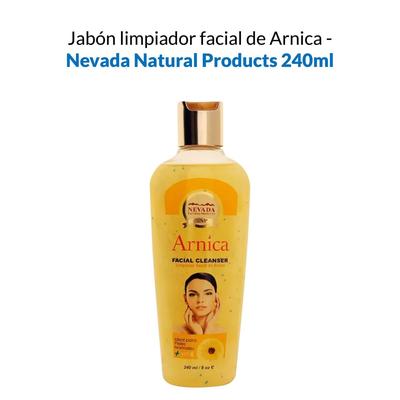 NEVADA NATURAL PRODUCTS JABON LIMPIADOR FACIAL DE ARNICA 240ML