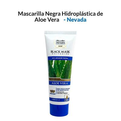 NEVADA NATURAL PRODUCTS MASCARILLA PRODUCTS HIDROPLASTICA ALOE VERA NEGRA 120G