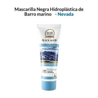 NEVADA NATURAL PRODUCTS MASCARILLA PRODUCTS HIDROPLASTICA BARRO MARINO NEGRA 120G
