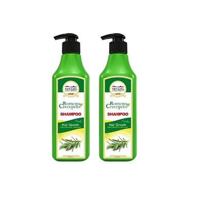 NEVADA NATURAL PRODUCTS SHAMPOO ROMERO CRECEPELO 2 UNIDADES 520ML