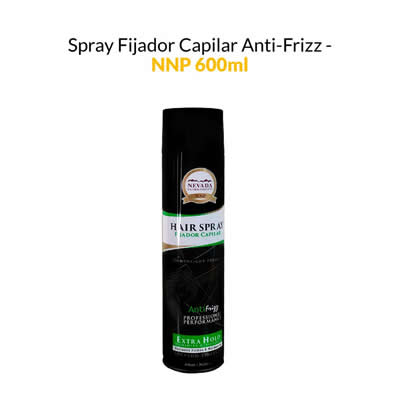 NEVADA NATURAL PRODUCTS SPRAY FIJADOR CAPILAR ANTI-FRIZZ NNP 600ML