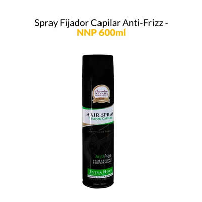 NEVADA NATURAL PRODUCTS SPRAY FIJADOR CAPILAR PRODUCTS ANTI FRIZZ 600ML