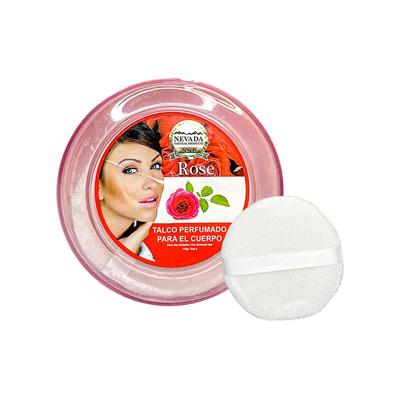 NEVADA NATURAL PRODUCTS TALCO PERFUMADO PARA EL CUERPO DE ROSAS 142G