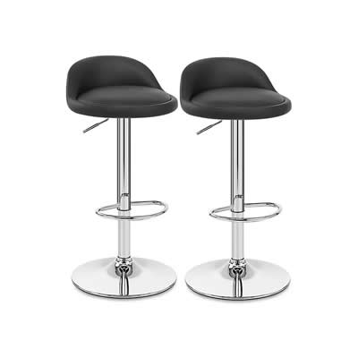 NOVAHUS SET X 2 SILLAS DE BAR ALTURA REGULABLE 2