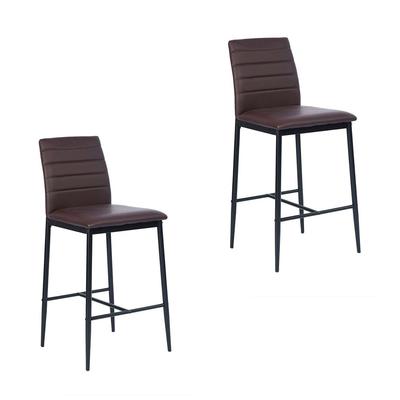 NOVAHUS SET X 2 SILLAS DE BAR BOSTON CAFE 2