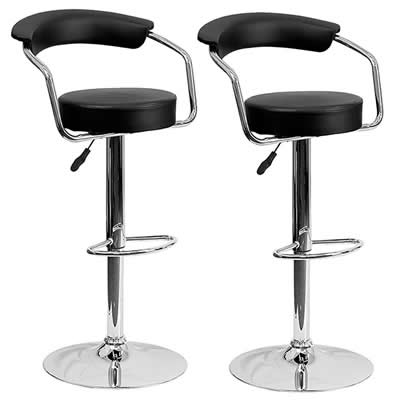 NOVAHUS SET X 2 SILLAS DE BAR TABURETE MODERNO 2