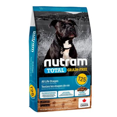 NUTRAM COMIDA PERRO TODA RAZA T25 SALMON TRUCHA LIBRE GRANO 11.4KG
