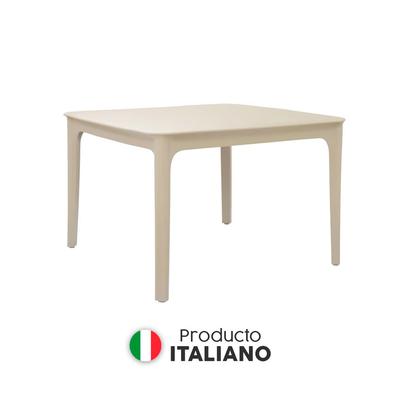 OFIDEAS MESA DE COMEDOR CUADRADA ARGO COLOR MARRON