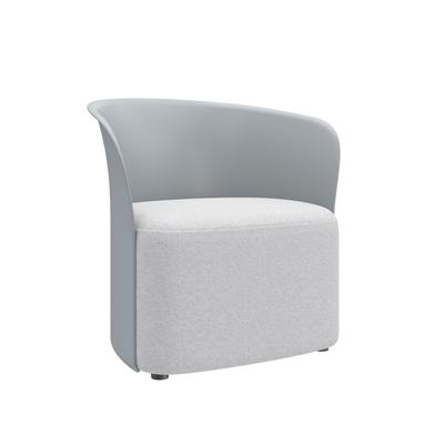 OFIDEAS POLTRONA FIJA BRIGTH TELA POLIPROPILENO COLOR GRIS