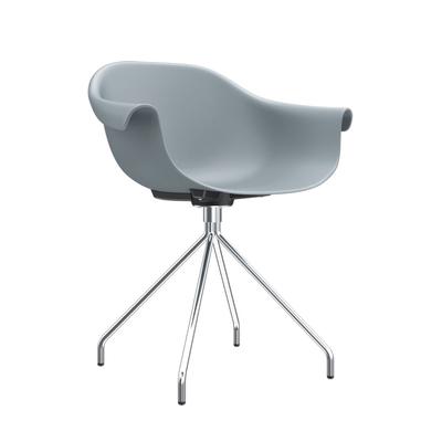 OFIDEAS POLTRONA FIJA LIZ POLIPROPILENO COLOR GRIS
