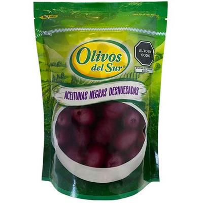 OLIVOS DEL SUR - ACEITUNAS EN CONSERVA DE BOTIJA DESHUESADA DOYPACK 500G