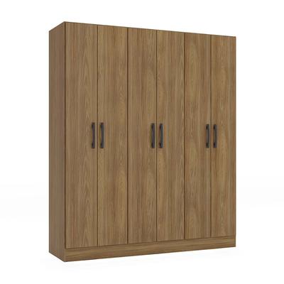 ORANGE - ROPERO BALI 6 PUERTAS 3 REPISAS MDP ROBLE - BALI EX335