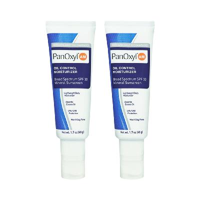 PANOXYL CREMA HIDRANTE OIL CONTROL ACNE SPF30 AM 48GR 2 UNIDADES