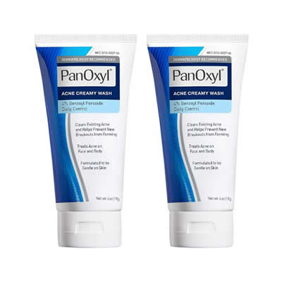 PANOXYL PACK 2 DESMAQUILLANTE FACIAL LIMPIADOR CREMOSO ACNE 170 GR