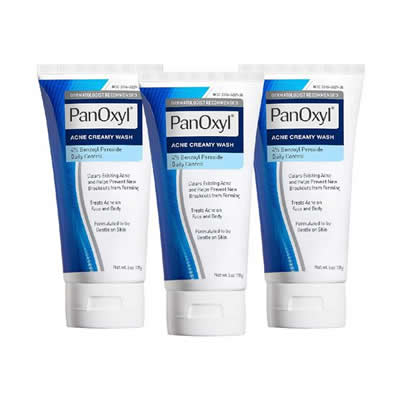 PANOXYL PACK 3 DESMAQUILLANTE FACIAL LIMPIADOR CREMOSO ACNE 170 GR