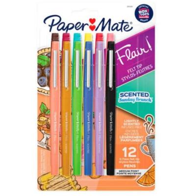 PAPER MATE MARCADORES AROMAS DULCES 12 UNIDADES