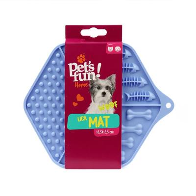 PET'S FUN - LICK MAT PET'S FUN 18.5X15.5CM