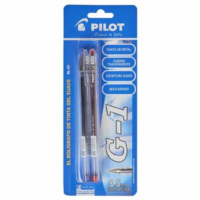 PILOT BOLIGRAFO BLG1-5 AZUL/ROJO BLISTER 2 UNIDADES