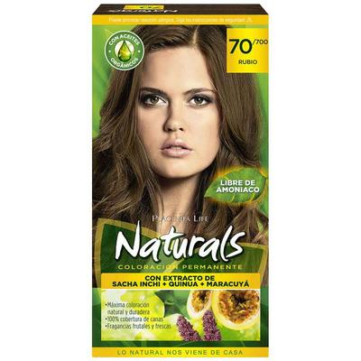PLACENTA LIFE KIT TINTE PARA CABELLO NATURALS RUBIO 70/700
