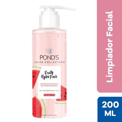 POND'S LIMPIADOR FACIAL 2 EN 1 HIDRATANTE EXTRACTO DE SANDIA 200ML