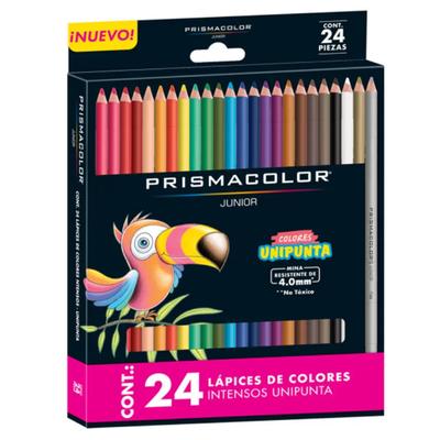 PRISMACOLOR JUNIOR LAPICES DE COLORES X 24 UNIDADES
