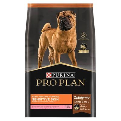 PURINA PROPLAN - COMIDA PARA PERROS ADULTOS PIEL SENSIBLE RAZA MEDIANA 15KG