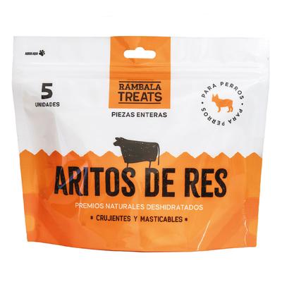 RAMBALA - COMIDA PARA PERROS ADULTO ARITOS DE RES DOYPACK 5UN