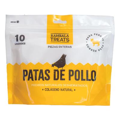 RAMBALA - COMIDA PARA PERROS ADULTO PATAS DE POLLO DOYPACK 10UN