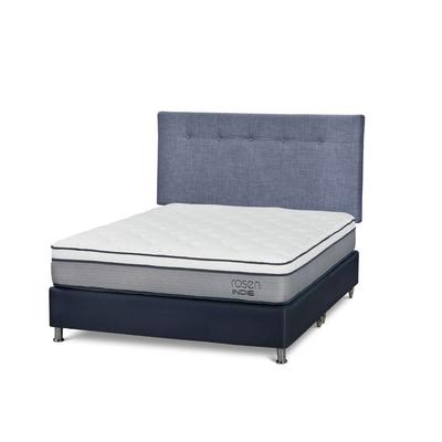 ROSEN DORMITORIO AMERICANO INDIE KING + RESPALDO N.BENNET DENIM - INDIE