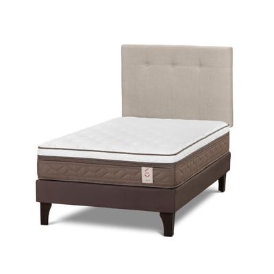 ROSEN - DORMITORIO EUROPEO NS6 1.5 PLAZAS + RESPALDO N.BENNET NATURAL - NEW STYLE 6