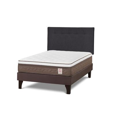 ROSEN - DORMITORIO EUROPEO NS6 2 PLAZAS + RESPALDO N.BENNET GRAFITO - NEW STYLE 6