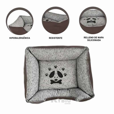 RYBIU IMPORT CAMA PARA PERRO TALLA S HIPOALERGENICO