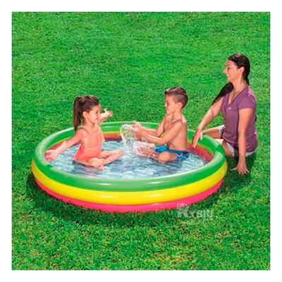 RYBIU-IMPORT PISCINA PARA JUEGOS ACUATICOS Y SENCILLO Y+REGALO STICKERS