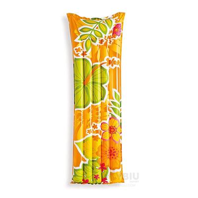 RYBIU IMPORT - COLCHONETA DE DORMIR ANARANJADO 183X 69CM Y+LIGAS DE REGALO 59720NP