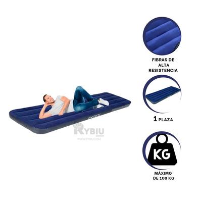 RYBIU IMPORT - COLCHONETA MULTIFUNCIONAL AZUL COD.64756 Y+LIGAS DE REGALO