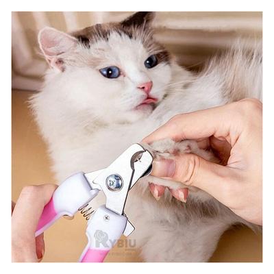 RYBIU IMPORT - CORTA UÑAS PET CON LIMA UN MANGO CURVO