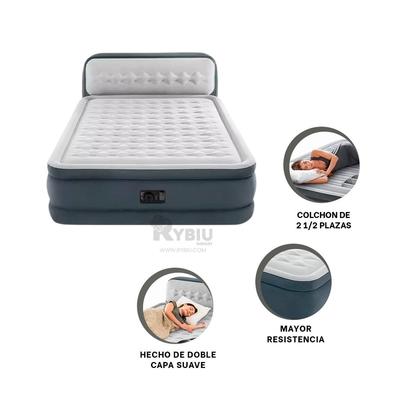 RYBIU IMPORT - LECHO COMODO Y UTIL 2 1/2 PLAZAS Y+REGALO LIGAS PARA PEINAR