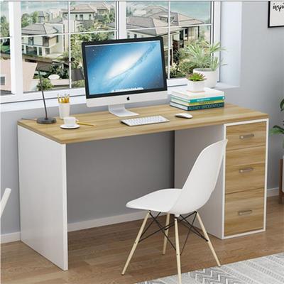 R&R MUEBLES ESCRITORIO MODERNO GARY MARRON CLARO - 3 CAJONES
