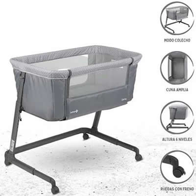 SAFETY 1ST CUNA SAFETY 1ST P765 MR METAL GRIS COLECHO GEMA