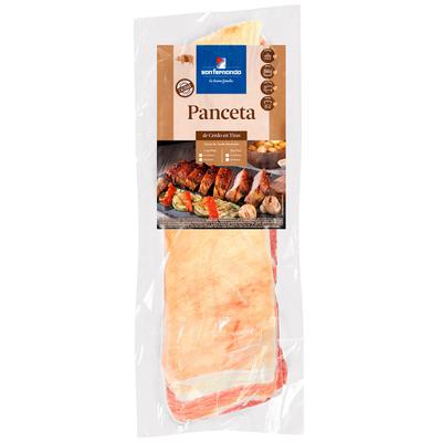 SAN FERNANDO - PANCETA EN TIRAS SIN HUESO Y CON PIEL